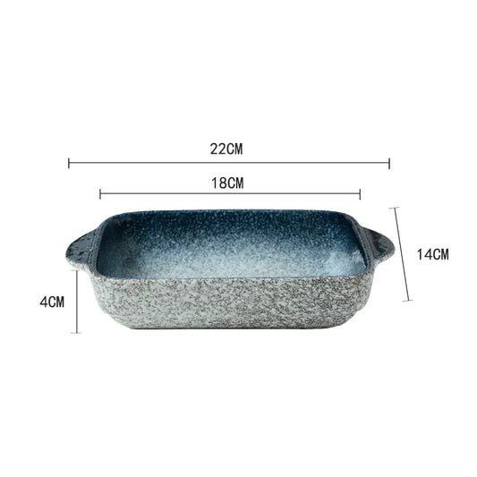 Creative Ceramic Baking Bowl for Microwave Use